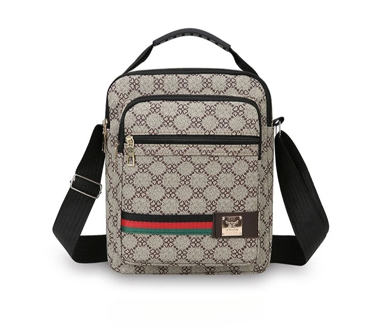 Herren-Umhängetasche, mehrschichtig, große Kapazität, wasserdicht, Oxford-Material, lässig, für Business, Schultertasche, Messenger-Tasche für Reisen und den täglichen Arbeitsweg – Detail 14