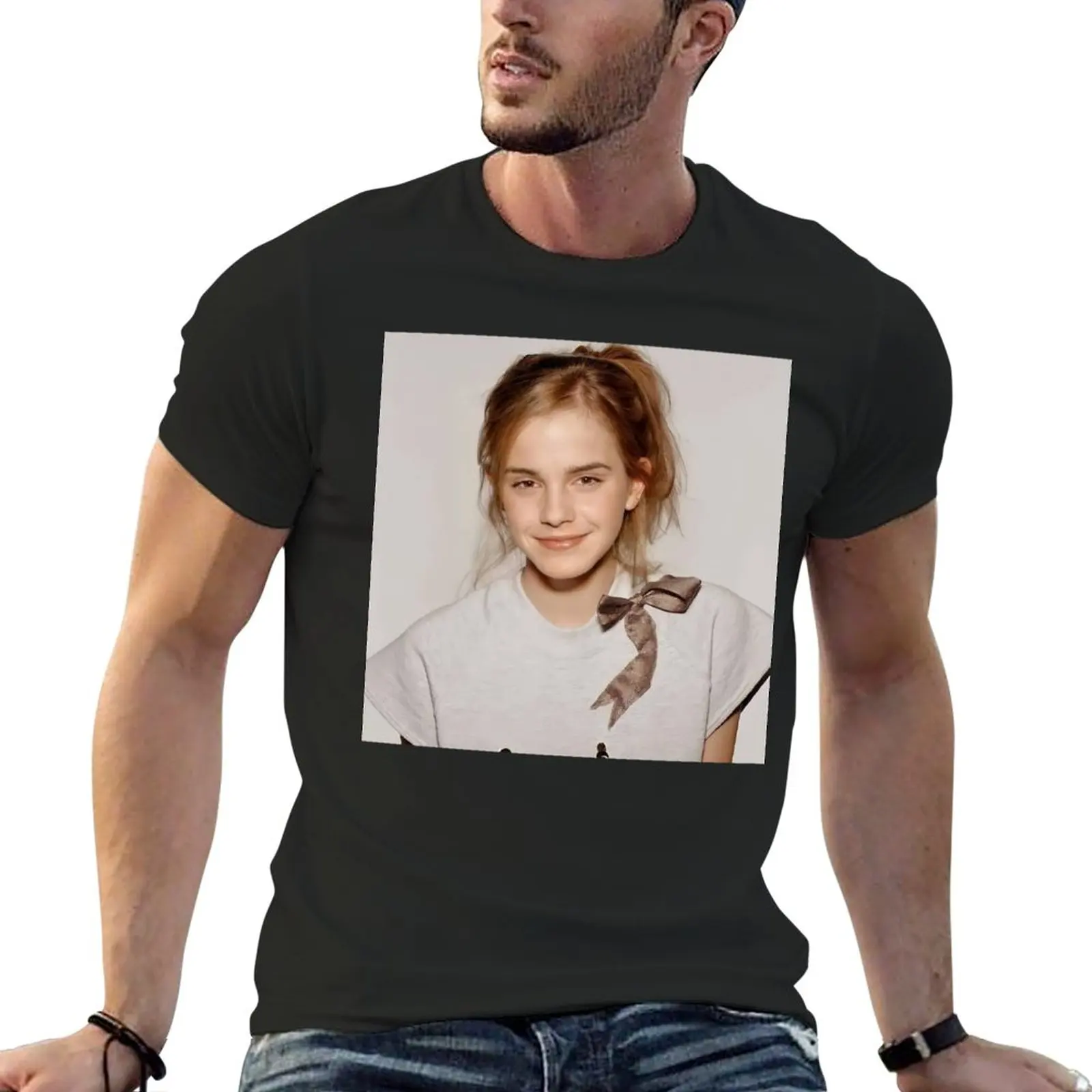 New Painting Emma Watson Women My Favorite T-Shirt summer tops plus size t shirts boys white t shirts mens plain t shirts