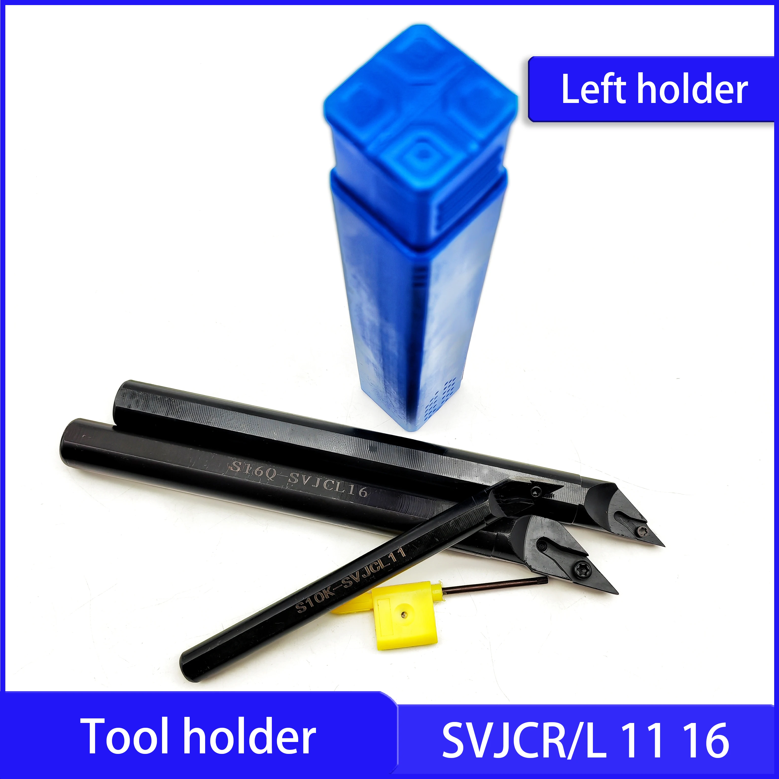 CNC tool holder S10K 12M 16Q 20R 25S-SVJCR SVJCL 11 16 for inner hole machining, suitable for VCMT1103 VCGT1103 VCMT604 VCGT604