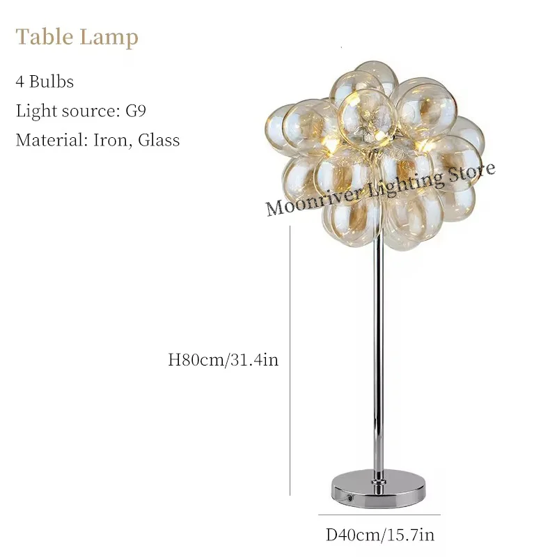 Moonriver Verlichting Moderne Glazen Bal Kroonluchter Creatieve Kleur Hangende Lampen Voor Plafond Woonkamer Hanglamp Kamer Decor