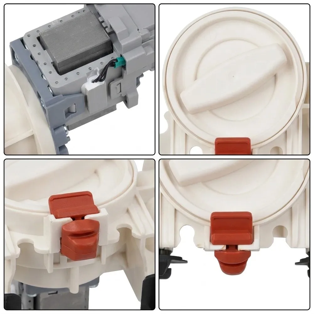 Drain Pump Replacement for Washing Machine 120V Works with General Washer Units Fast Water Removal Low Noise Operation