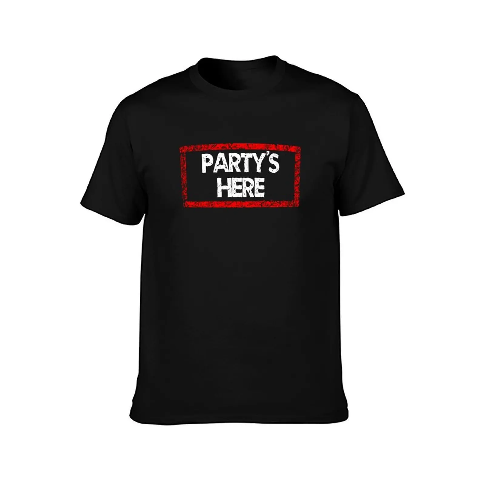 Jersey Shore Partys Here T-Shirt man t shirt cotton high quality T-Shirt
