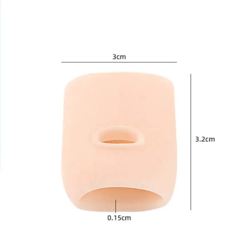 1/10Pair Silicone Foot Separator Ingrown Toenail Correction Tool Invisible Ingrown Nail Cover Elastic Straightening Clip Brace 6