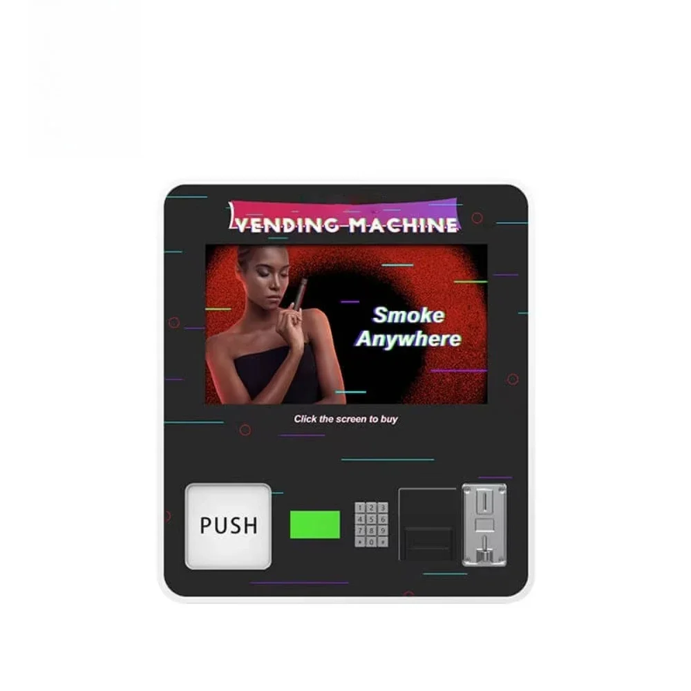 Countertop Japan Vending Machine Mini Smart Vending Machine Age Verification Custom Tattoo Stickers Vending Machine For Sale