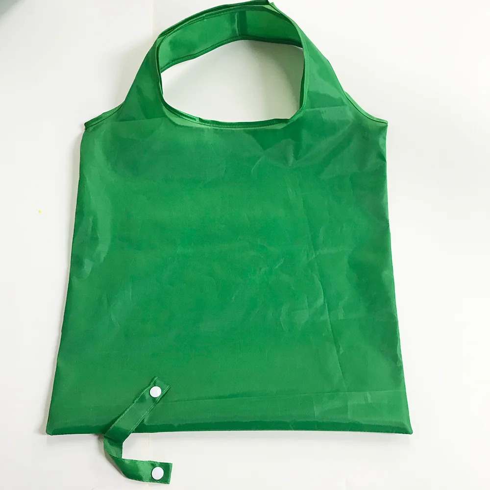 

Custom Print Roll up Tote Bag Recycled Compact Polyester Folding Shopping Bag High Quality Reusable Grocery Bag for Daily Life