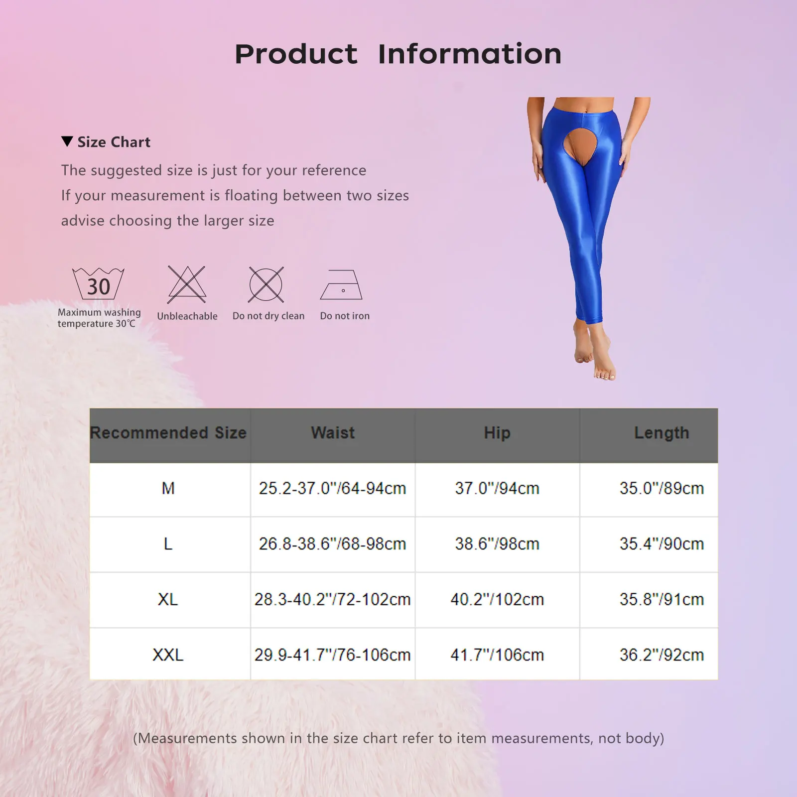 Yetişkin kadın iç çamaşırı Crothcless açık popo Legging yüksek bel Slim Fit parlak tayt pantolon erotik cazip porno külot