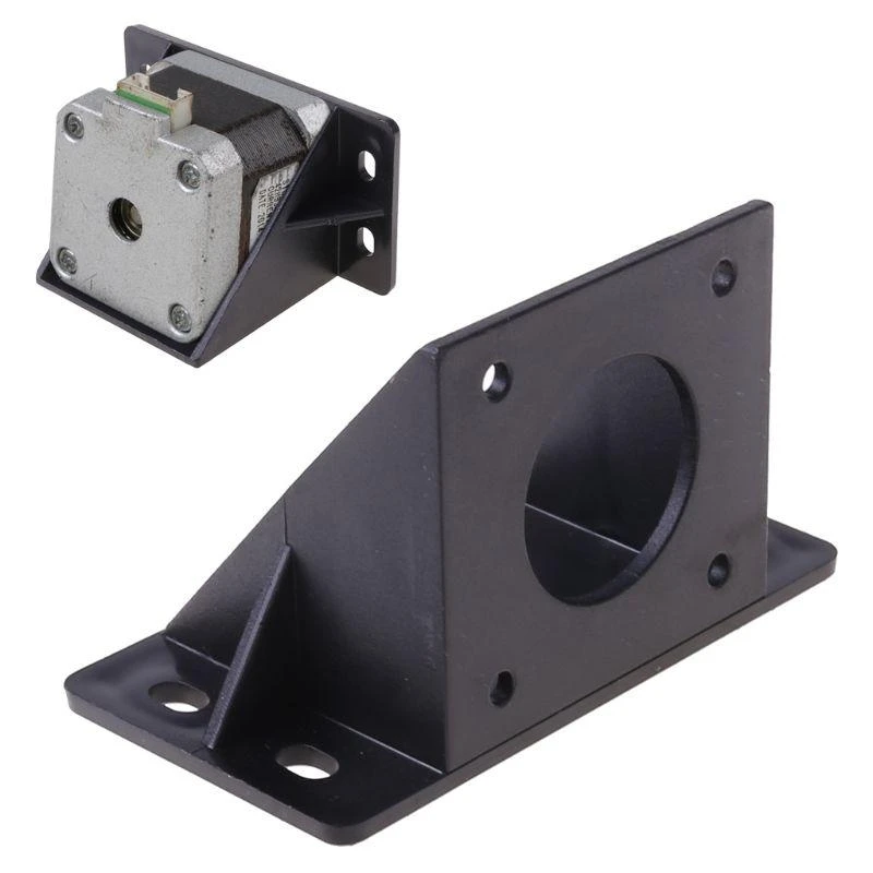 JU64 NEMA 17 Stepper Motor Accessories Plastic Bracket Support Mounting L Type Bracket