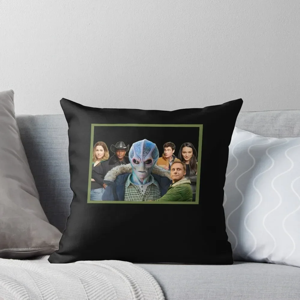 RESIDENT ALIEN This is Some BullSht Throw Pillow Rectangular Cushion Cover Pillowcase Cushion Pillowcase pillow