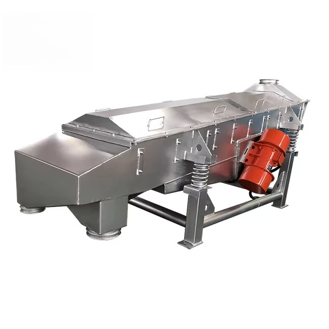 

Stainless Steel Sand Granules Materials Linear Vibrating Screen Sieve Sifter Machine