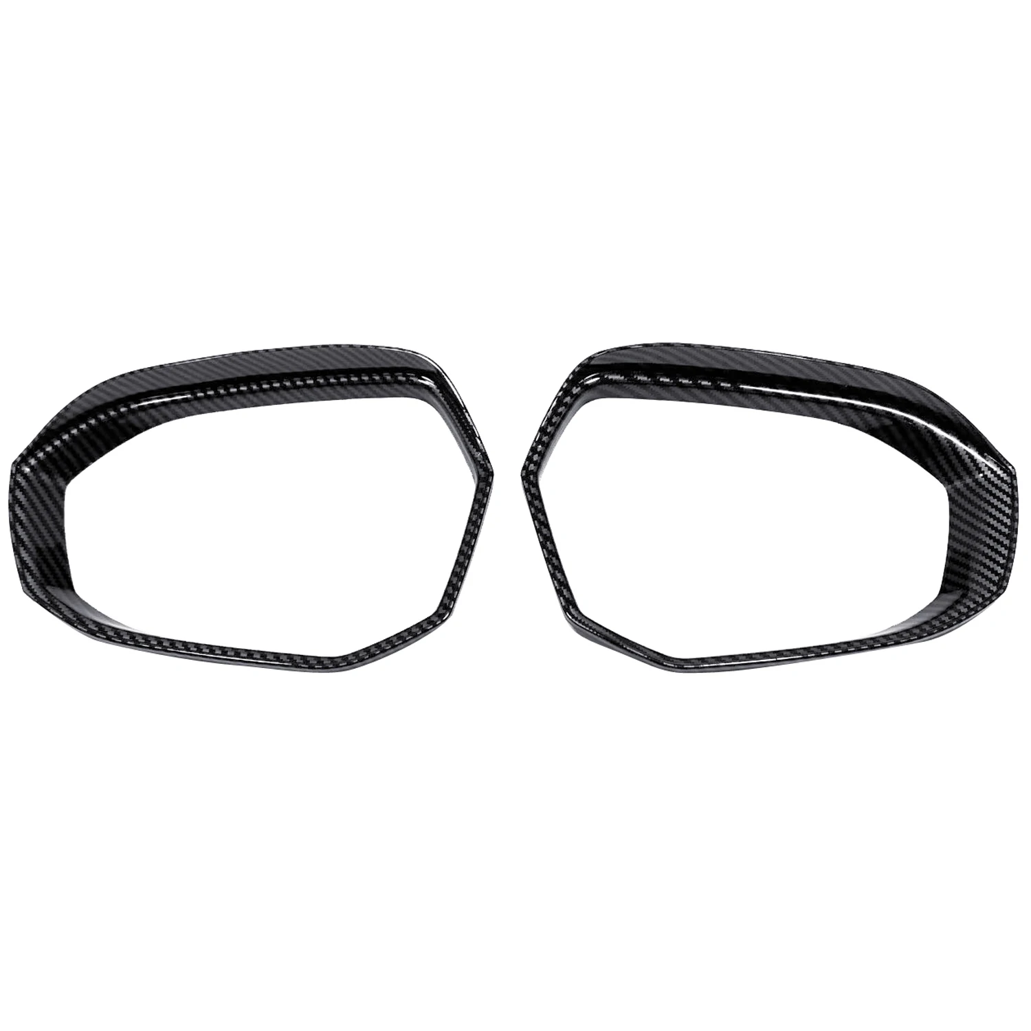 Only Fit For LHD! For BMW X3 (G45) 2024 2025 Car Accessories ABS Rearview Mirror Eyebrow Shield Cover 2pcs view 6