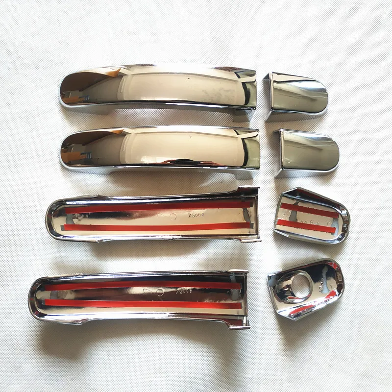 For Ford Focus 2 II 3 III RS ST MK2 MK3 Accessories hatchback Sedan 2010 2012 2014 2015  Door Handle Cover Trim Plastic Chrome view 2