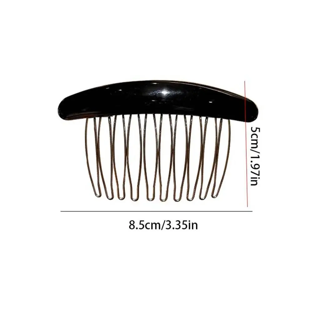 مشط الشعر مشط الشعر دبوس الشعر الجانب كليب لون الحلوى مشبك شعر مشط الشعر كليب الكورية نمط أغطية الرأس إكسسوارات الشعر