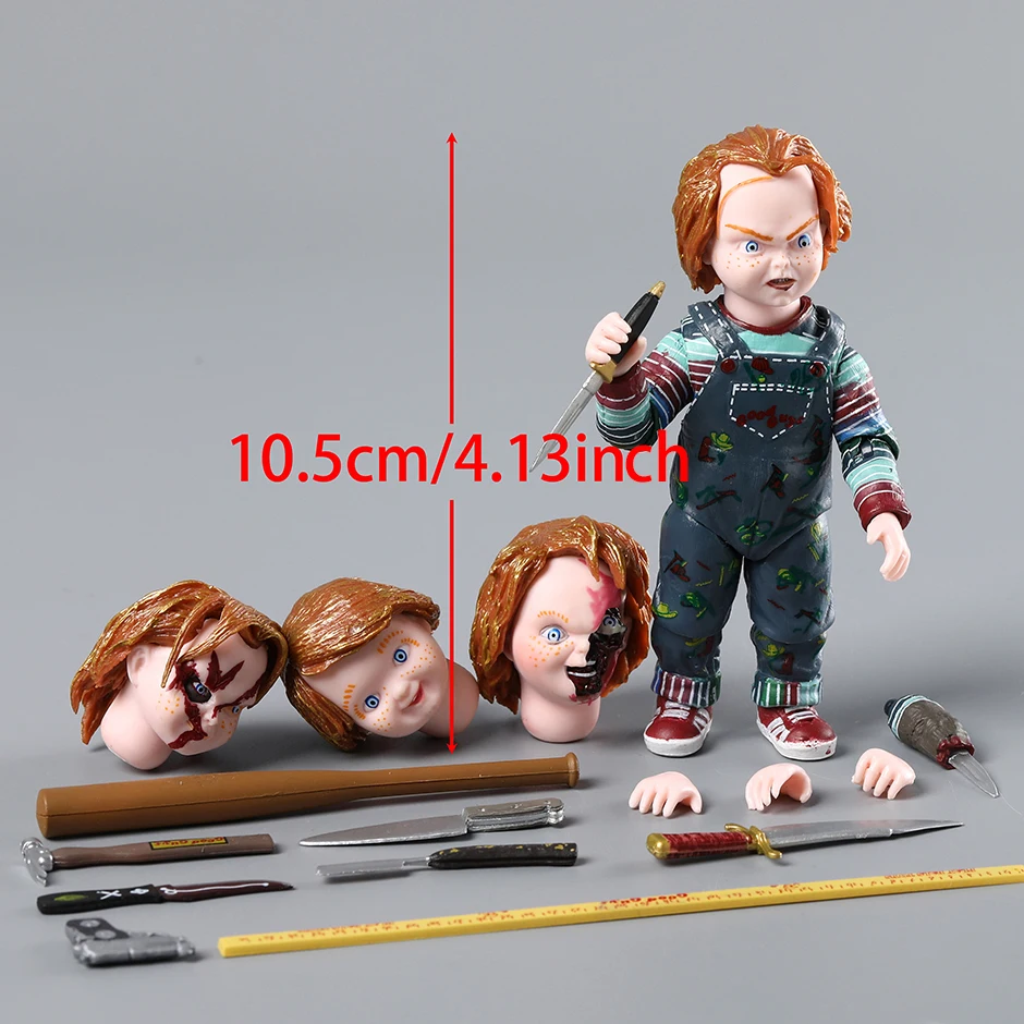 NECA Good Guys CHUCKY Child's Play Cult of Chucky Action Figure Collection Horror Toy Doll