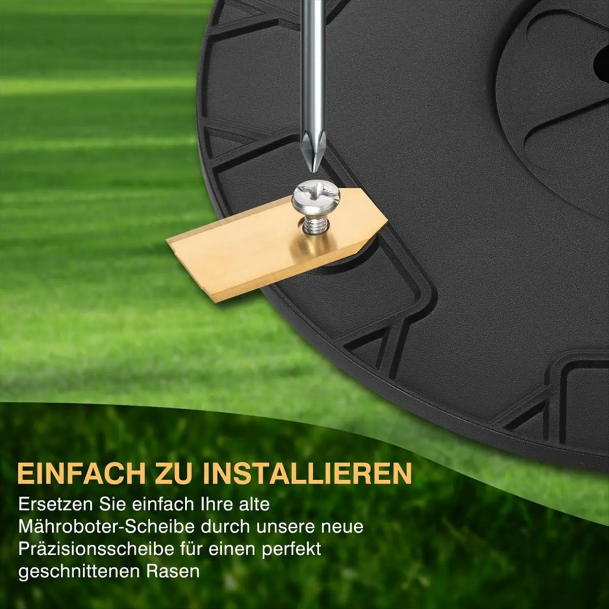 Eco-friendly Knife Plate + 6 Blades for Sileno Minimo 250, 350, 500 / - Diameter 180 mm