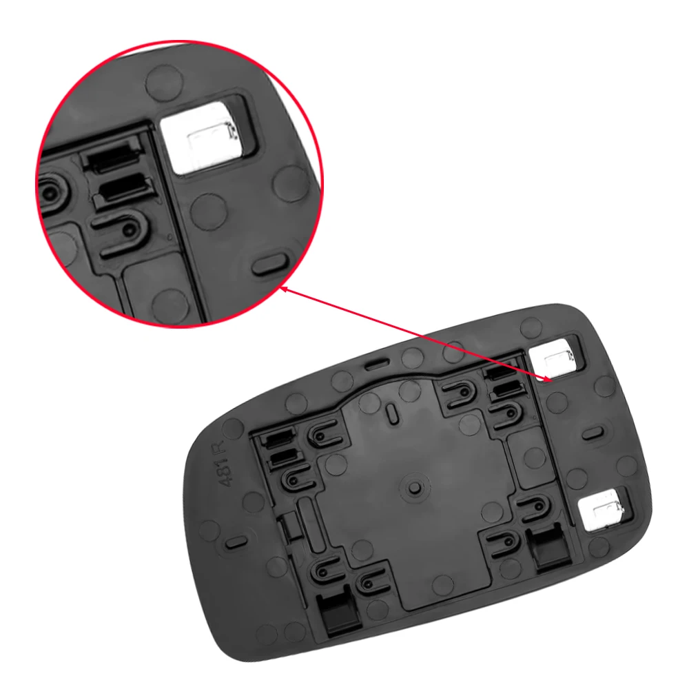 1PC Podgrzewane lusterko wsteczne lewe/prawe do Toyoty Camry 2007 2008 2009 2010 2011 87961-06190, 87961-06200