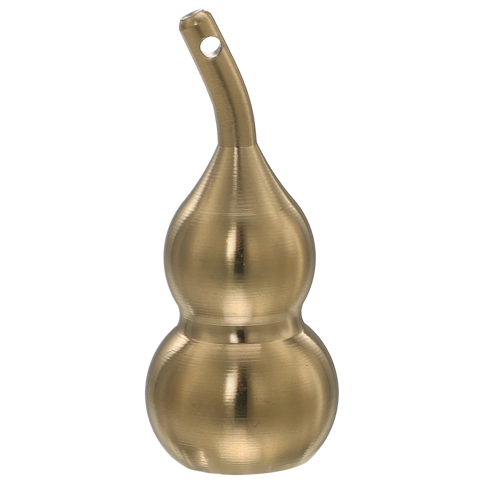 

Fashion Gourd Brass Elbow Gourd Home Hanging Car Key Pendant Pendant - Size Large Hollowed (Golden) Gourd Widget