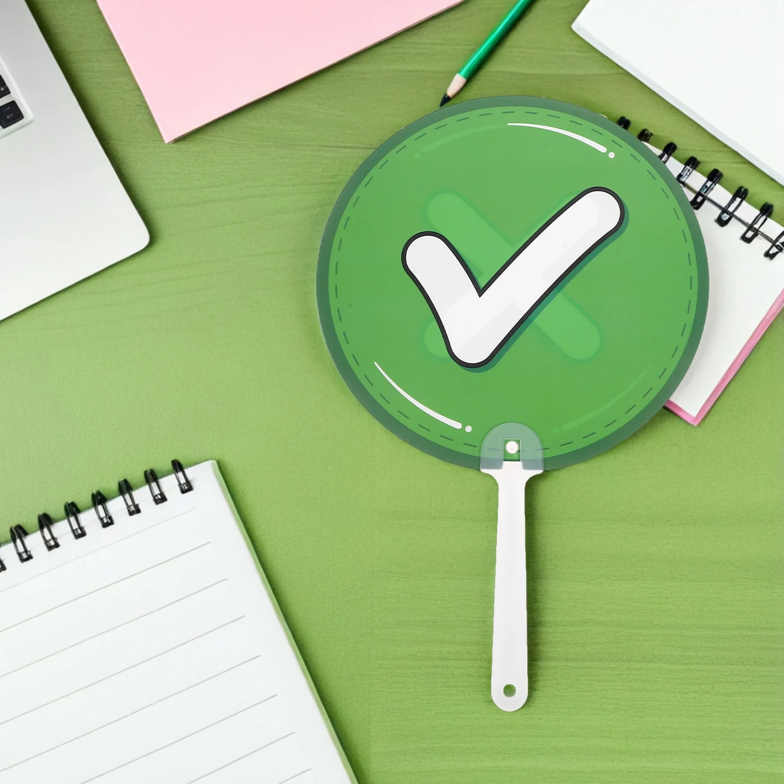 8 Pcs Interactive Teaching Aids Answer Paddle Sign Handheld Game Vote Paddles Classroom Gadgets for Teachers Signals