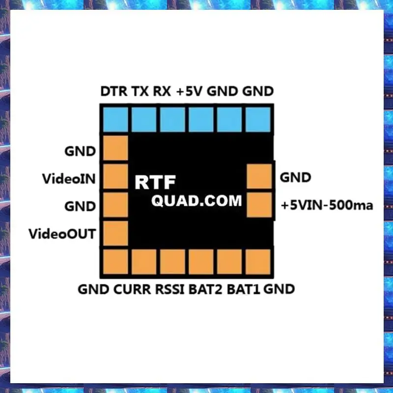 

Мини-экран FPV Mini Micro-OSD 2025 для SP Racing CC3D Naze32 F3 F4, контроллер полета FPV Mini Micro-OSD Mini OSD для SP Racing CC3