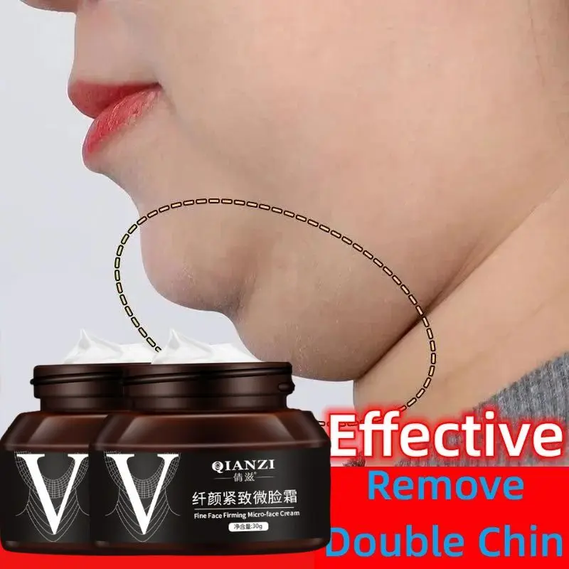 V Face Slimming Cream Enzyme Massage Cream Firm Face Lift To Remove Masseter Double Chin To Lighten Neck Line Fat Burning Cream