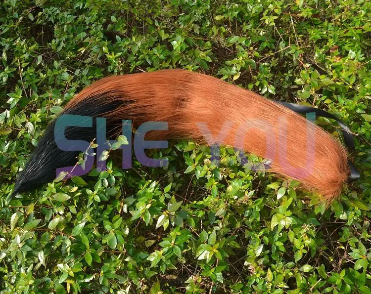 Anime giapponese Spice and Wolf Cosplay Puntelli Orecchie Coda Holo Fox Orecchie Tornante Fascia Halloween Costume Nick Wilde Coda con orecchie