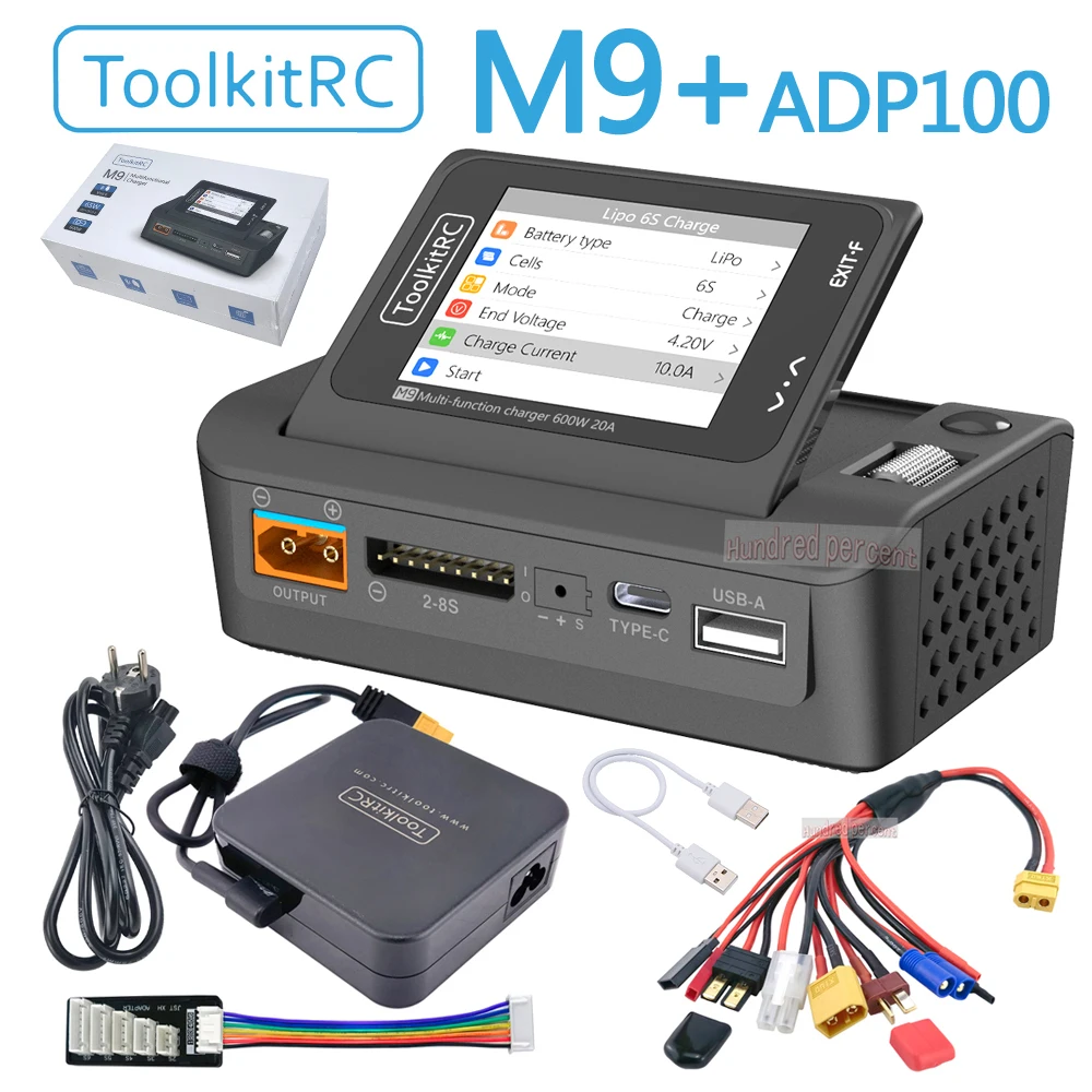 مُحَمِّل كهربائي ذكي KitRC M9 600 واط: تقييم ونصائح للاستخدام الأمثل