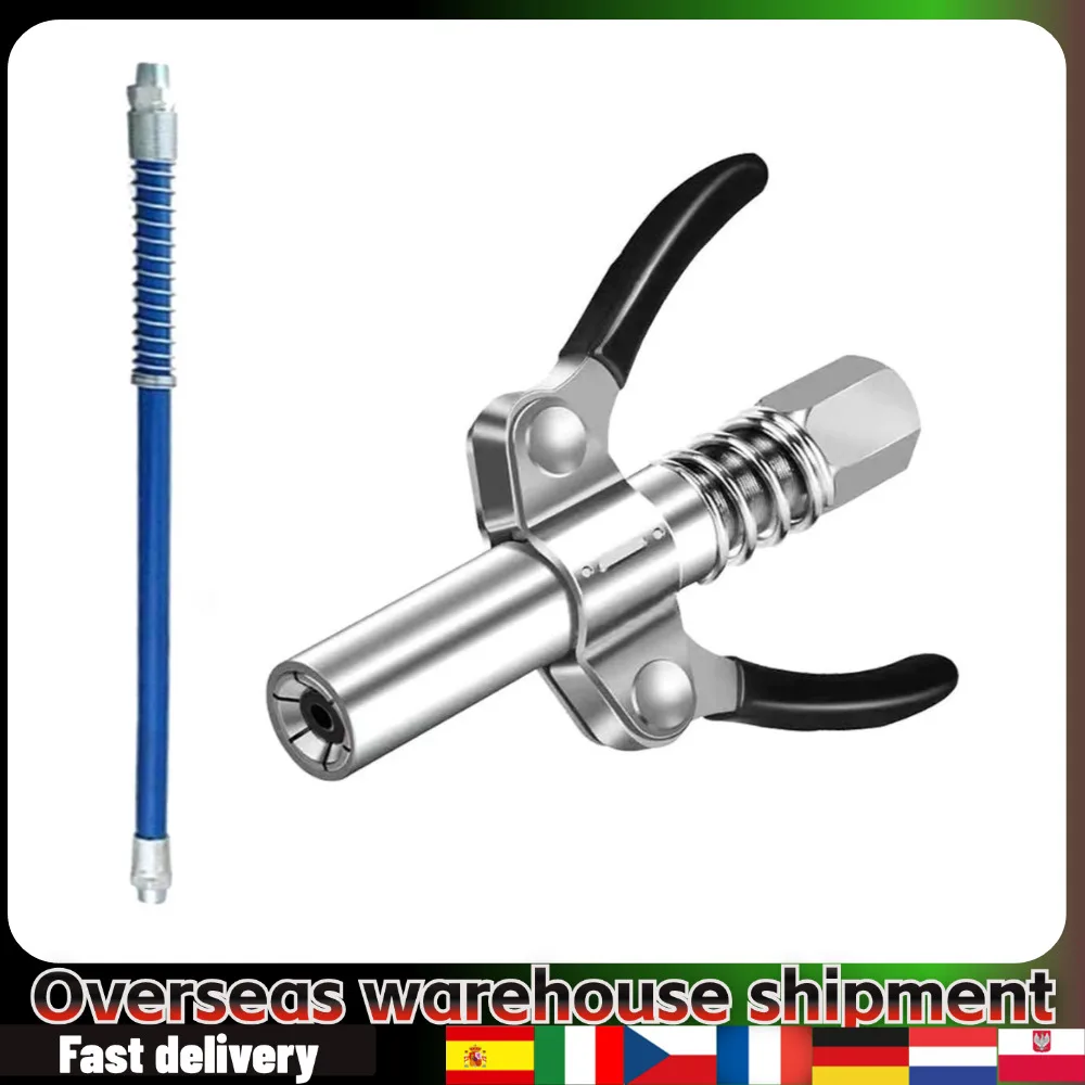 High-pressure Grease Lock Clamp Stainless Steel Grease Filling Tool Manual Electric Pneumatic Universal Grease Filler