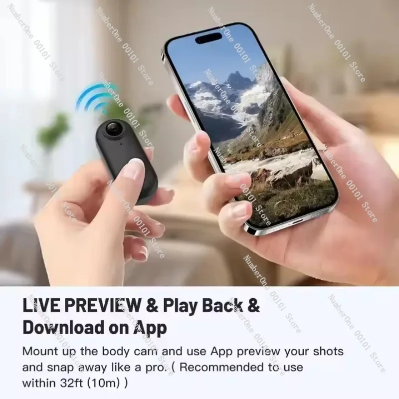 

Экшн-камера для активного отдыха с поддержкой Wi-Fi, водонепроницаемая, 1080P, для занятий спортом на открытом воздухе - с функцией работы без помощи рук