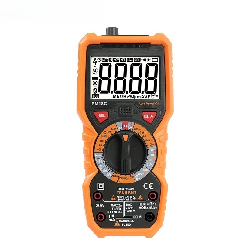 PM18C digital multimeter high-precision multi-function intelligent universal meter for electricians