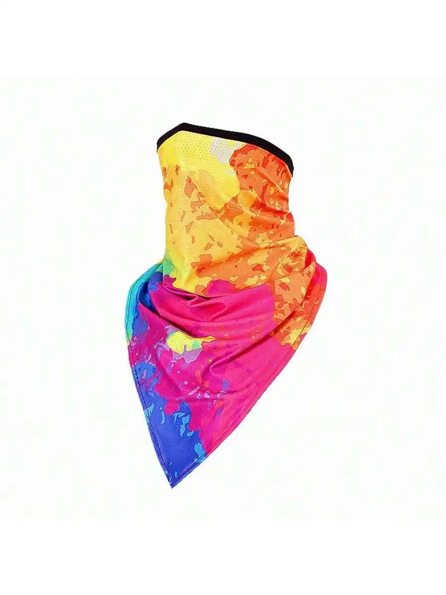 

UPF 50+ Sun Protection Colorful Neck Gaiter Scarf For Outdoor Activities