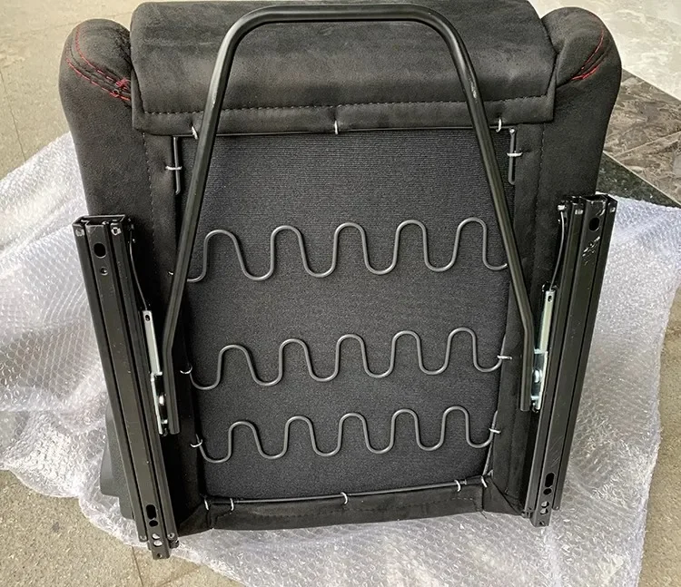 Racing Seat Universal Adjustable Bucket Seat with Single Slider Suede SPO