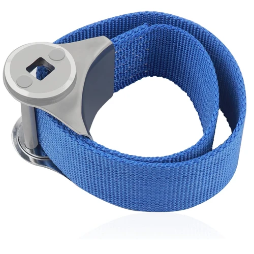 Llave de filtro de aceite con llave de correa, herramienta de extracción de filtro de aceite ajustable para reparación de filtro de aceite de 60mm-180mm, filtro de aceite de coche
