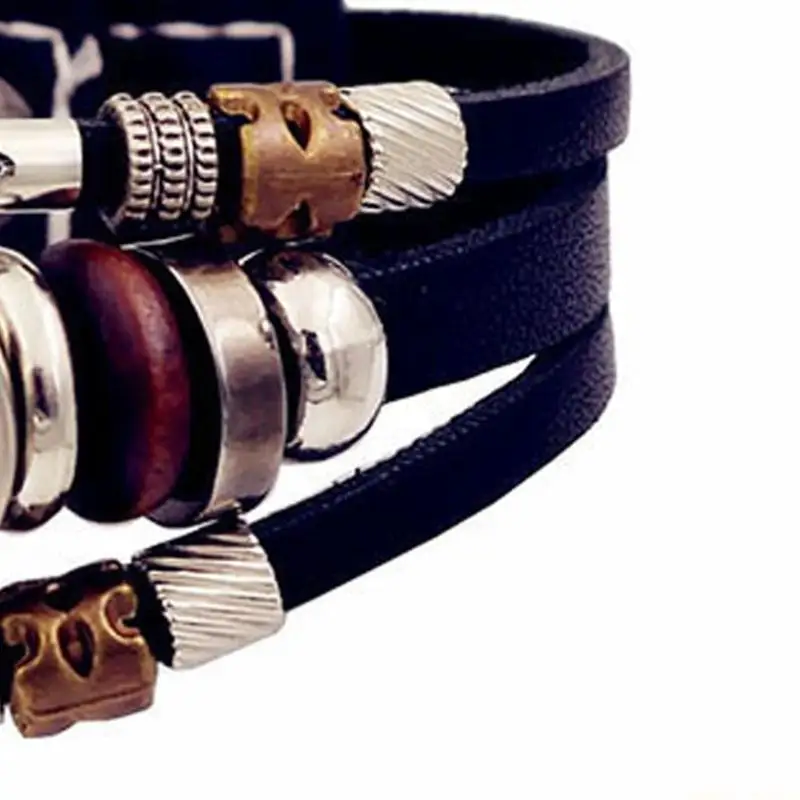 31BF 12 Zodiacs Sign Bracelet With Luminescent Features Breathable Synthetic Leather Strap Trendy Jewelry Collection