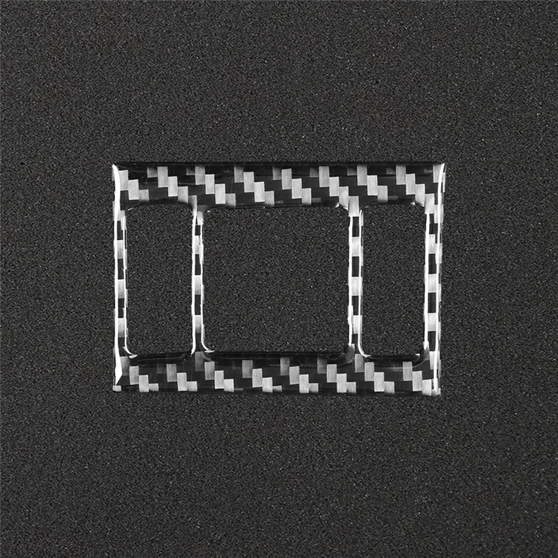 アウディq5 2018-2023非常用フラッシュボタン,装飾フレーム,ステッカー,カーボンファイバー,インテリアアクセサリー