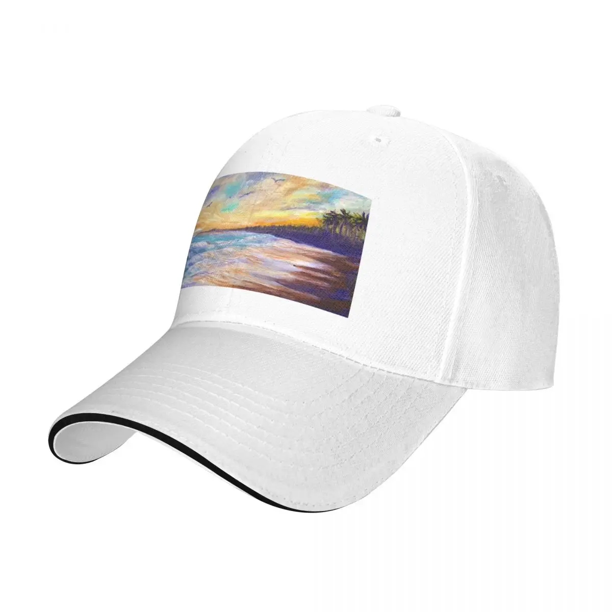 

Whispers of ShorelineCap Baseball Cap fishing hat mens cap Women's