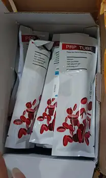 Nowa data produkcji PET 10ml 12ml 15ml PRP - probówka z żelem ACD / PRF / heparynem sodowym / GFC / biotyną do terapii plazmą bogatą w krzepkówki