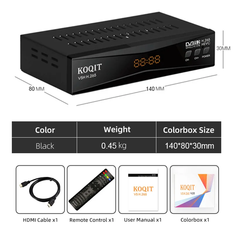 Europe Satellite Tv Receiver Free Satellite Decoder Satellite Receiver DVB-S2/S Digital Converter Sat Finder LNB Receptor Tv Box