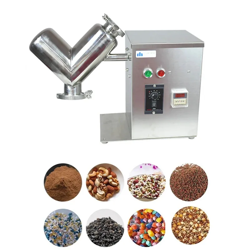 

VH-2 Small Mixer V-type Experimental Mixer Material V-shaped Blender Raw material Dry Powder Mixer Teaching Laboratory Process