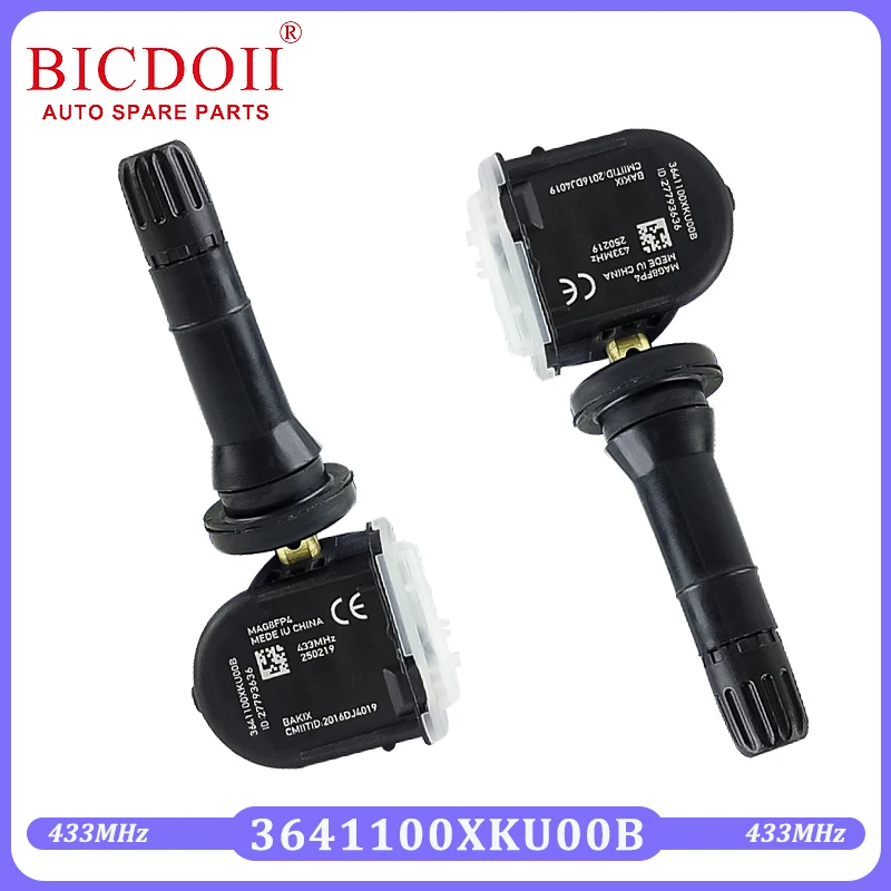 

Fit for 2016 2017 2018 2019 2020 Auto Tire Pressure Monitor Sensor Great Wall Wingle C30 5 6 7 7EV New 433MHZ TPMS 3641100XKU00B