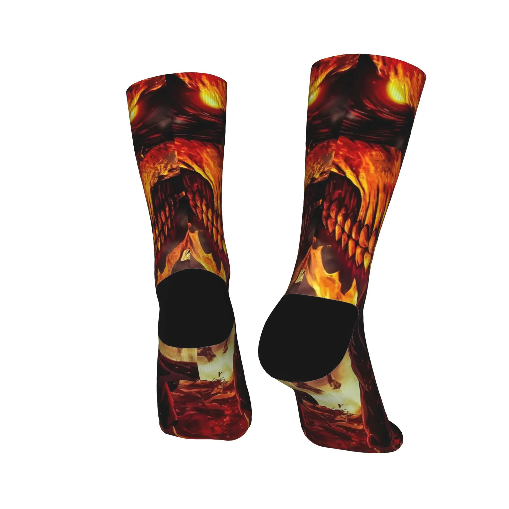 Calcetines Attacks on Anime Titans, medias Vintage, calcetines transpirables para correr para hombre, calcetines antideslizantes de diseño de otoño