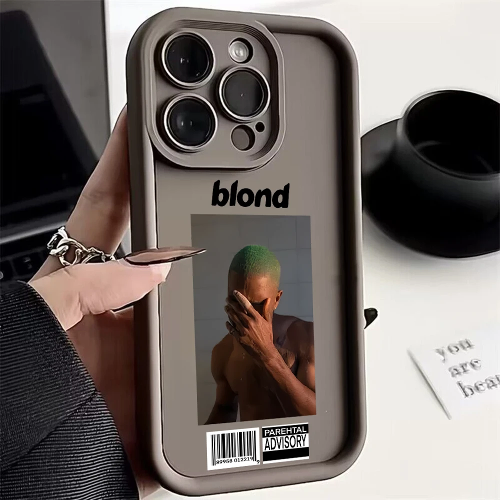 Singer Frank Blonde Oceans Hot Phone Case for IPhone 16 15 14 13 12 11 Pro Max Mini XR XS X 7 8 Plus Soft TPU Back Cover