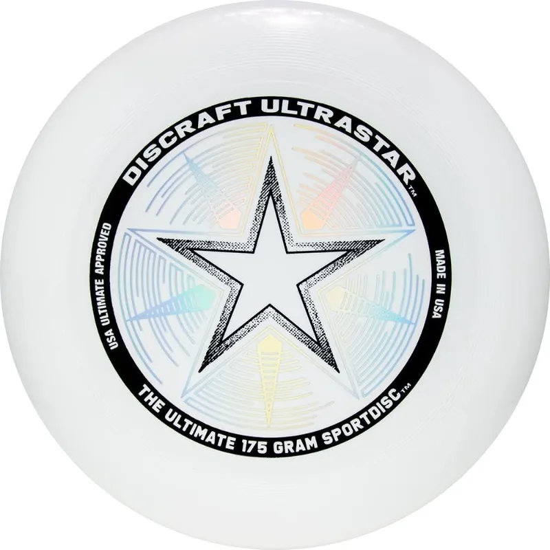 

Discraft 175 Gram White Ultrastar Sport Disc