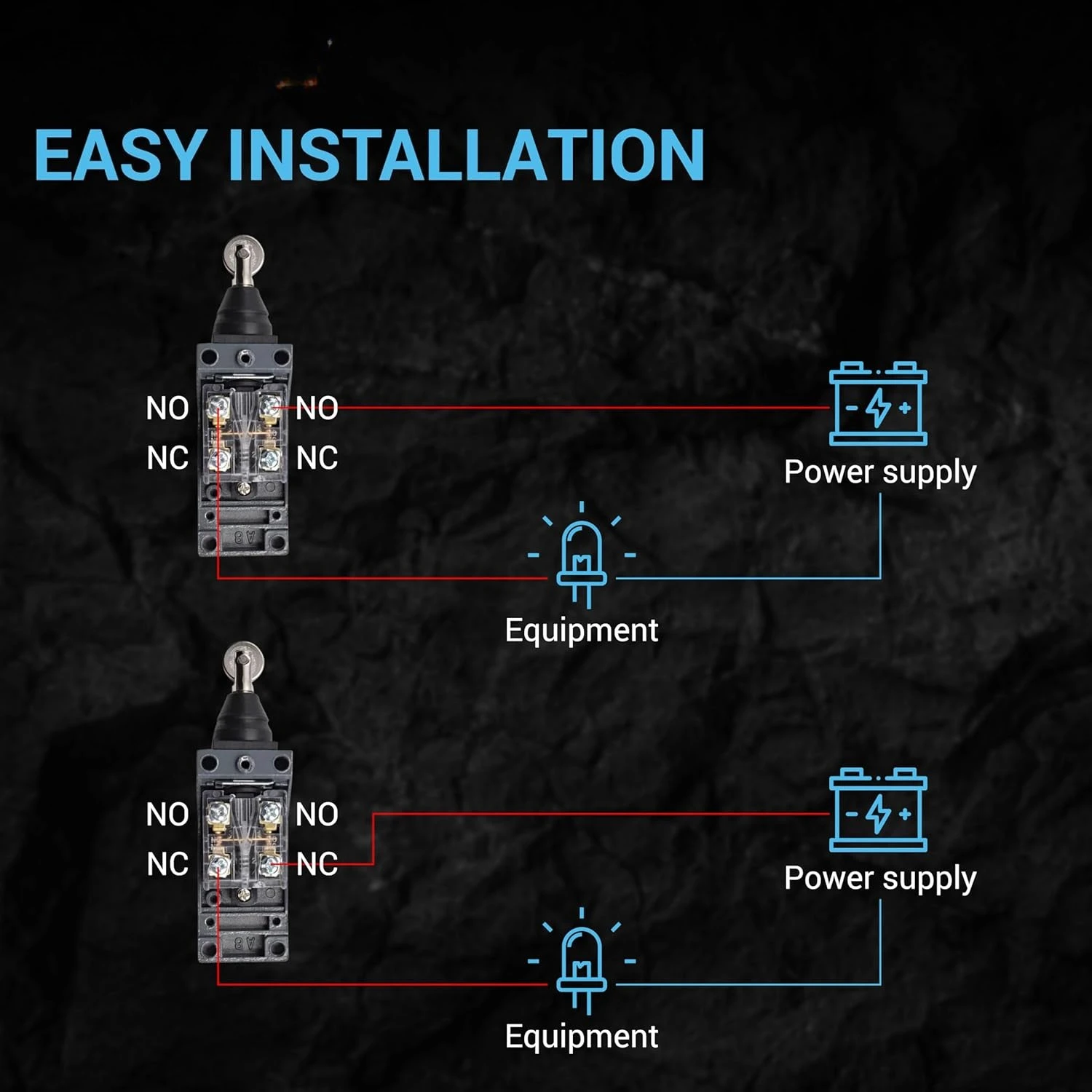 5 قطعة ME-8108 لحظة الأسطوانة رافعة الذراع الحد التبديل NC-NO التيار المتناوب 250 فولت 5A تيار مستمر 115 فولت 0.4A لجهاز التوجيه مطحنة CNC