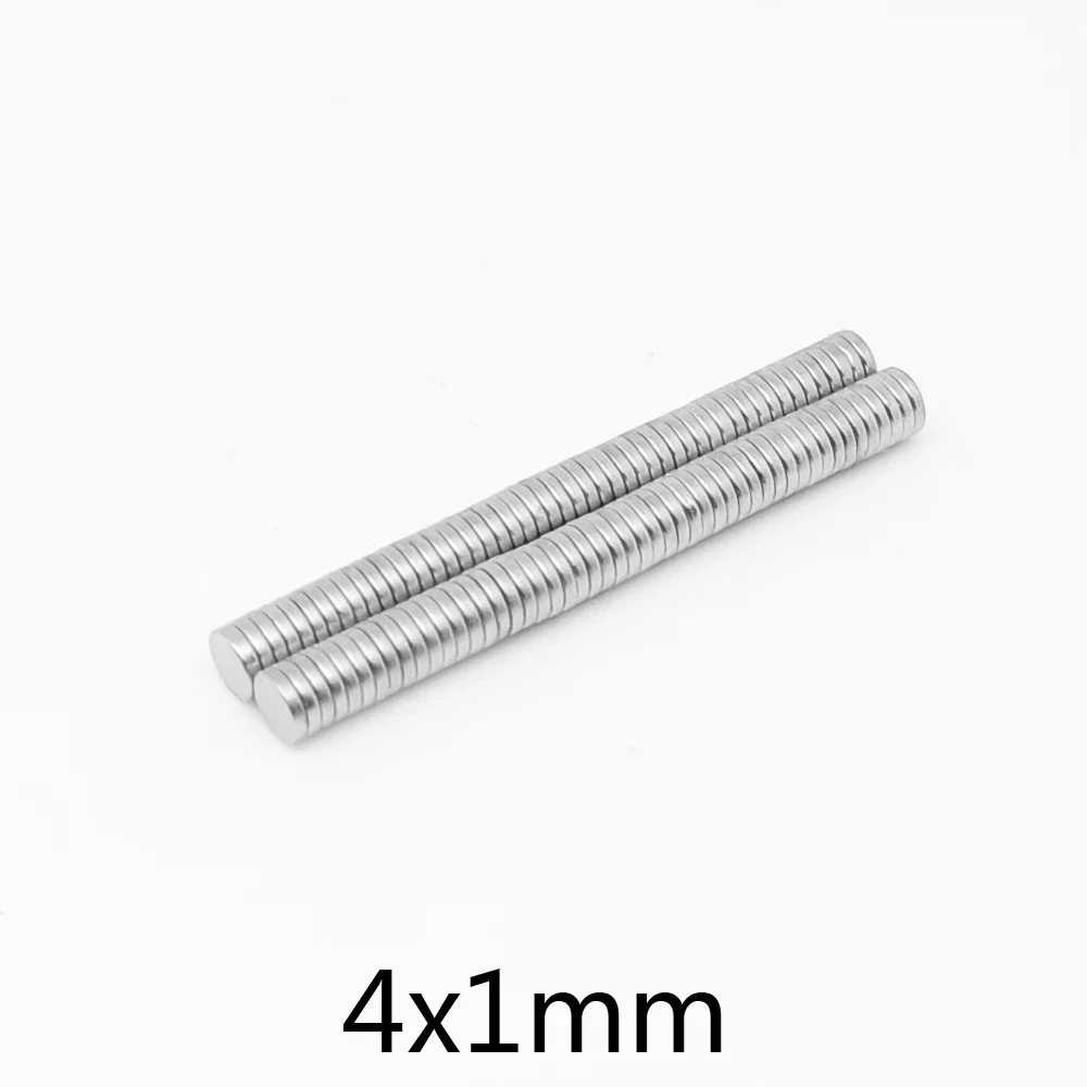 4x1 mm Mini Small Circular Magnets 4mmx1mm N35 Neodymium Magnet strong Dia 4x1mm Permanent NdFeB Magnets Disc 4*1 mm