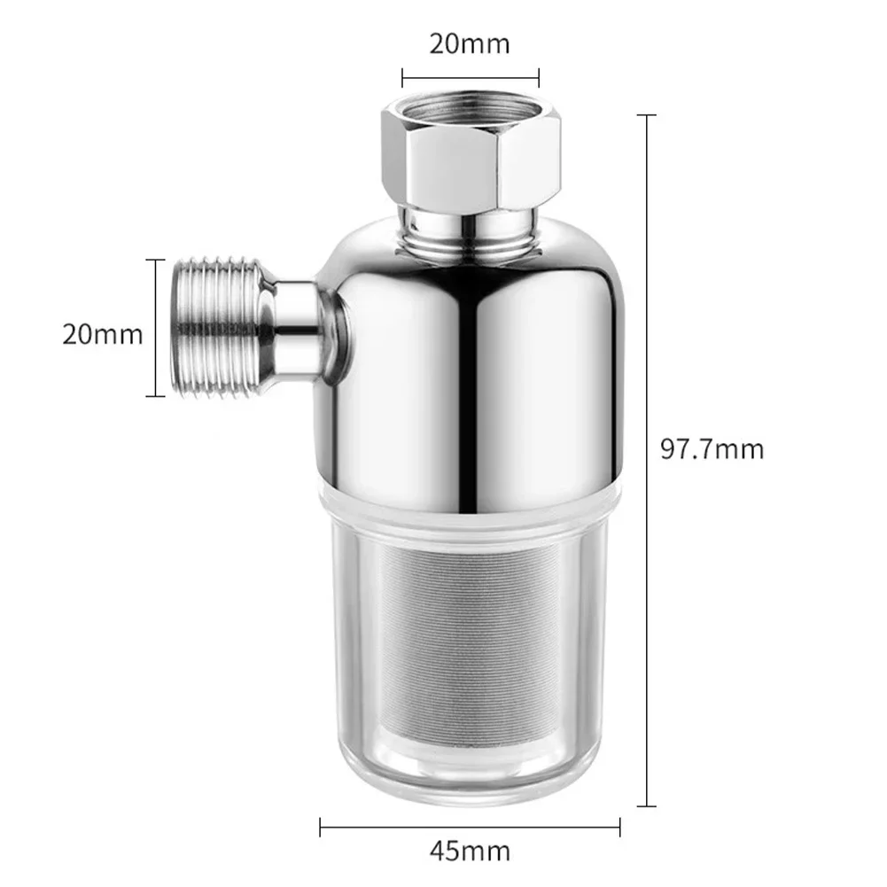 Universal 1/2\'\' Household Electric Water Heater Pre-filter Stainless Steel Filter Element For Shower Nozzle/kitchen/bathroom