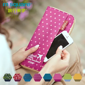 M kare-marka yeni pasaport cüzdanı pasaport kapağı pasaport kart tutucu çanta erkek kadın seyahat aksesuarları organizatör