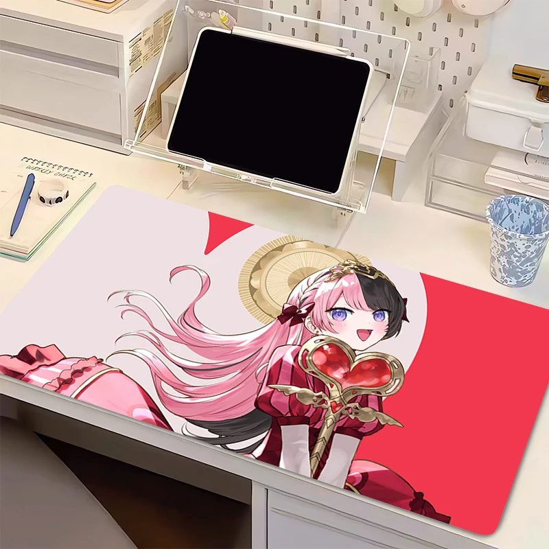 Mouse Pads Anime Girl Desktop Mat Protector, Gaming Mousepad Office Table Decor, Keyboard Long Pad Computer Gamer Mats