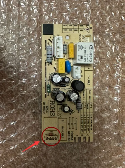 

New Control Board W19-50AC Refrigerator Circuit PCB W19-50