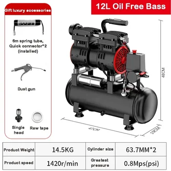 하이 퀄리티 실린더 헤드 공기 압축기 부품, 공기 공구 대체 예비 부품, 액세서리 교체, 1 개
