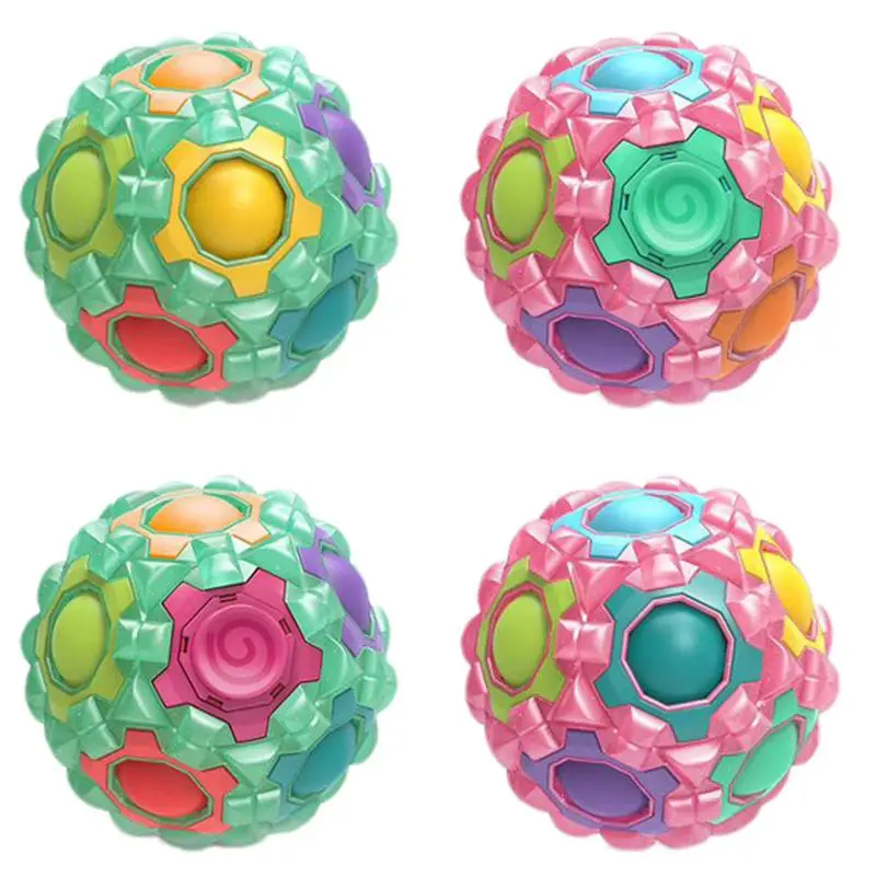 

Fidget Balls Fun Colorful Fidget Puzzle Body Massage Ball Educational Fidget Ball Puzzle Game for Boys Girls Birthday Party