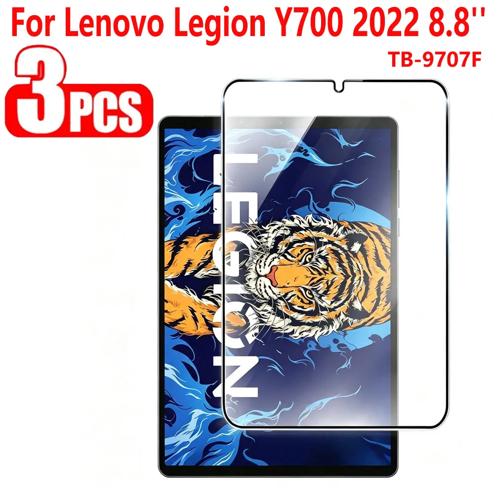 Tempered Glass for Lenovo Legion Y700 8.8 inch 2022 Screen Protector Tablet Protective Film HD Protective Glass TB-9707F